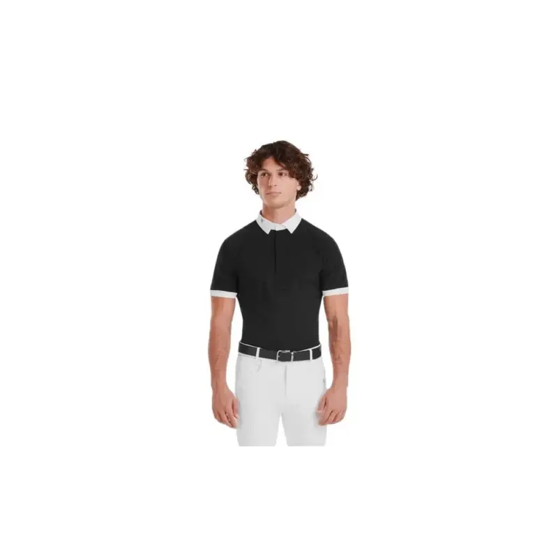 Direttamente Dal Produttore Camicia da concorso Horse Pilot maniche corte Aerolight uomo