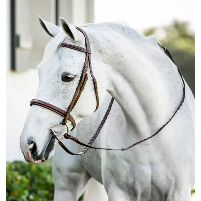 Prezzo Conveniente Briglia pony Horseware Cavesson Hunter con redini