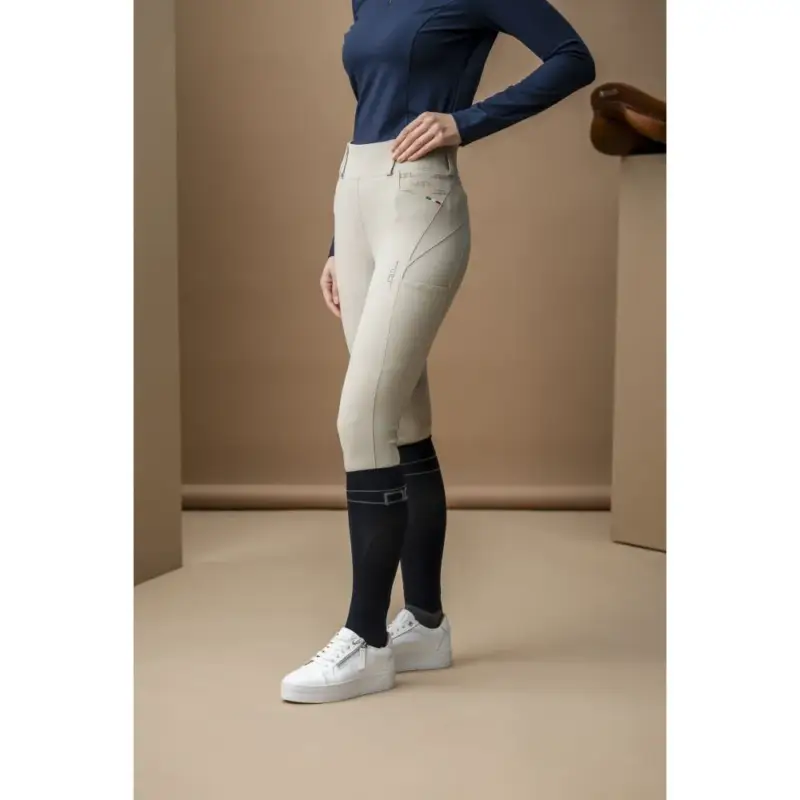 Offerta Del Giorno Pantaloni Hybrid Horseware con fondello in pelle AA Fina donna