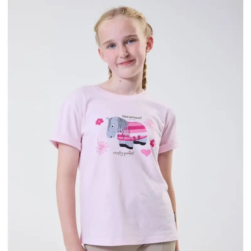 T-shirt bambino Horseware Crafty Pony Più Venduto