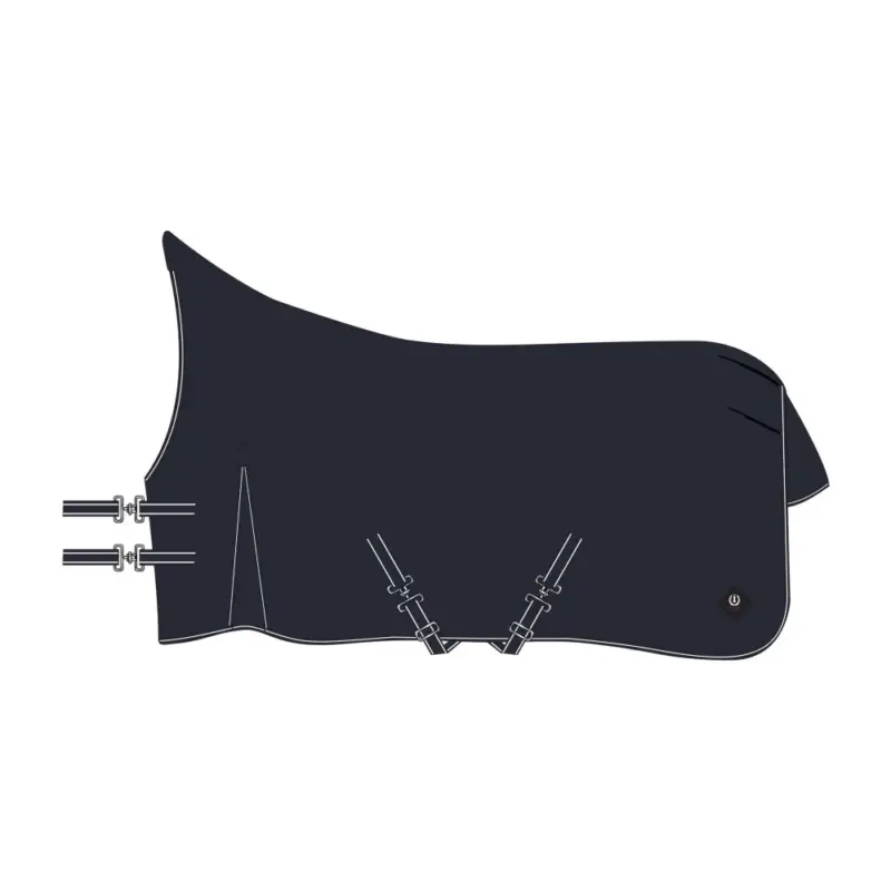Coperta da paddock Imperial Riding Basic con collo alto 400 g Solo Oggi
