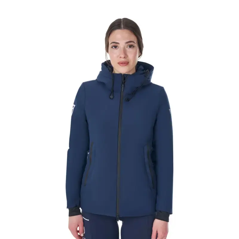 Giacca impermeabile da donna Equestro x FISE Esclusivo