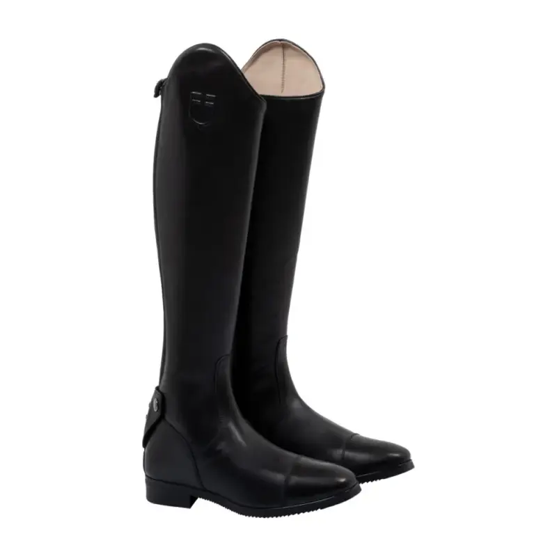 Solo Oggi Stivali unisex Equestro Neptune in pelle con zip posteriore