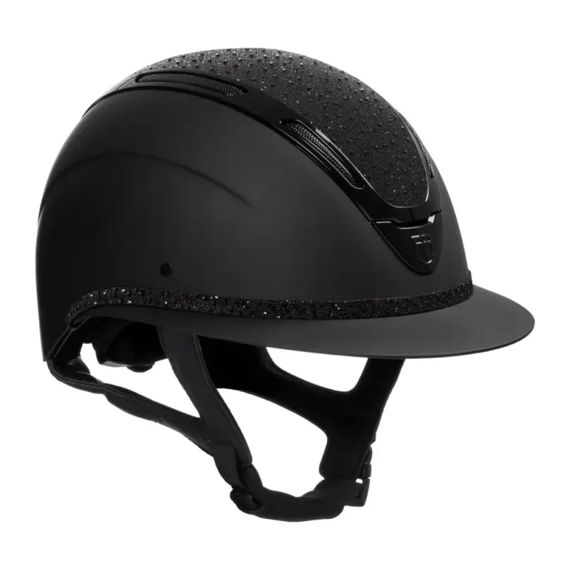 Solo Oggi Casco da donna Equestro Apocalypse con calotta opaca con strass EN 1384-2023