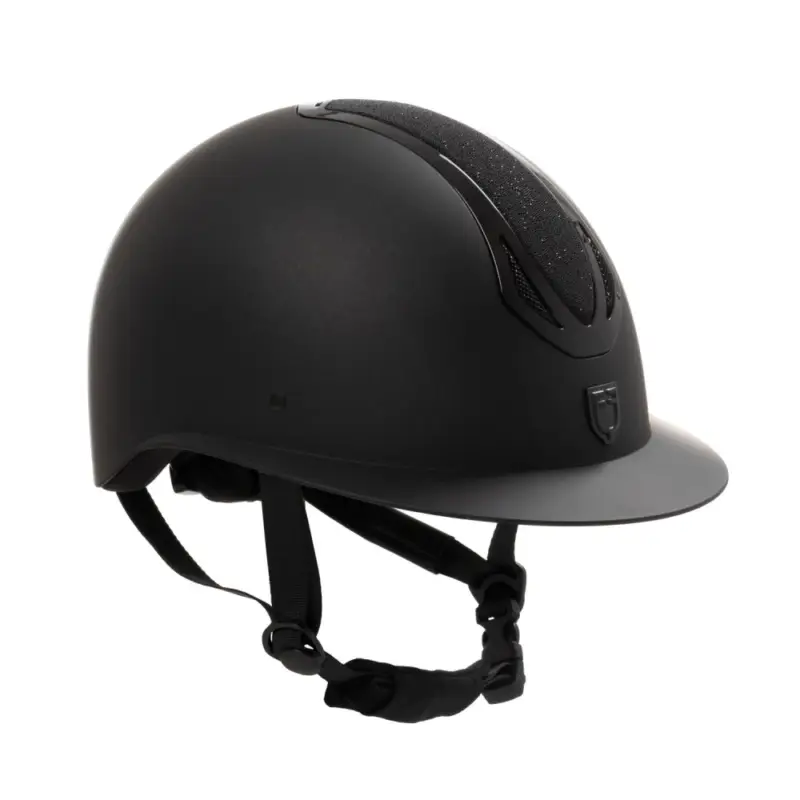 Compra Adesso Casco donna Equestro Azael Stone con visiera larga con strass EN 1384-2023