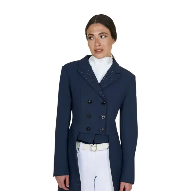 Frac da donna Equestro in tessuto tecnico con strass Prezzo Di Fabbrica