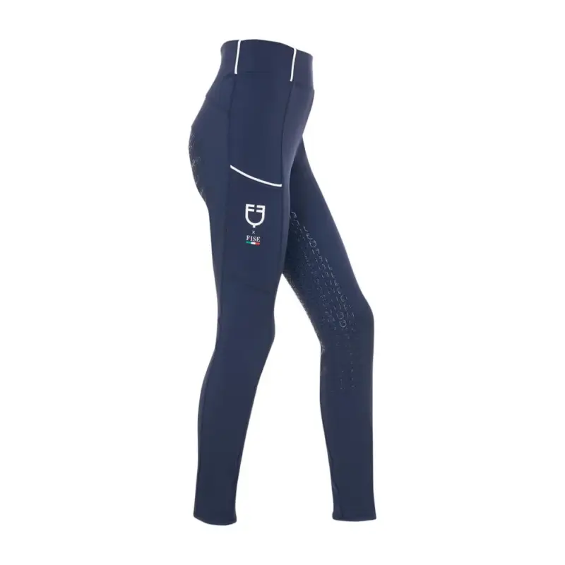 Leggings da ragazza Equestro x FISE full grip taglio slim Prezzo Basso
