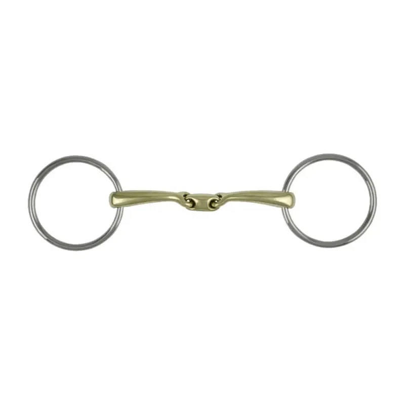 Filet oliva in acciaio inox Pro Bits a doppio snodo Umbria Equitazione Scelto Dai Clienti