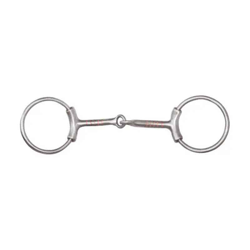 Morsino snaffle in acciaio inox spazzolato Pool’s Soddisfatti O Rimborsati