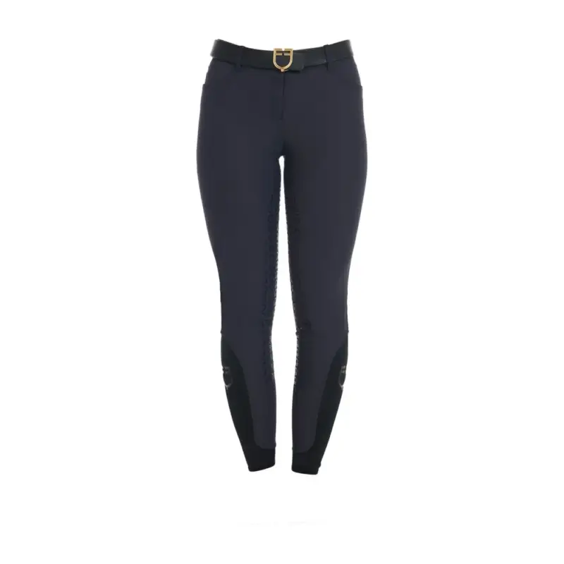 Pantaloni da equitazione da donna Equestro full grip a vita alta foderati in pile Compra Adesso