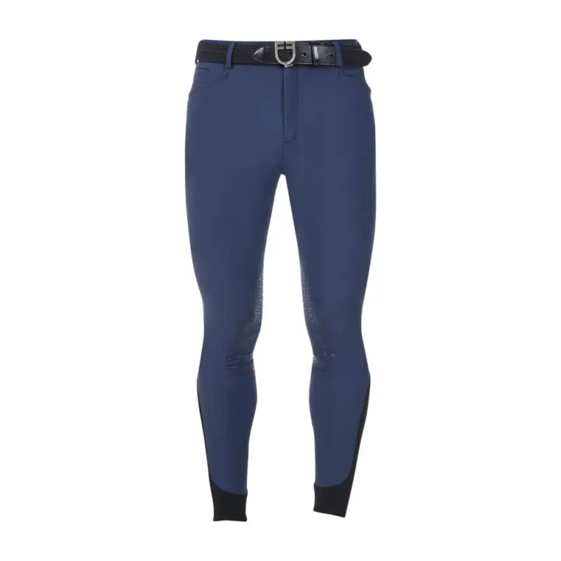 Pantaloni da equitazione da uomo Equestro x FISE con grip alle ginocchia Non Perdere