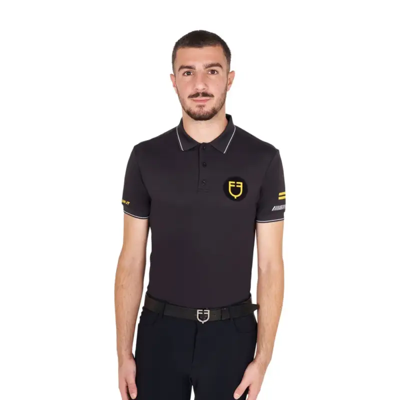 Affare Polo da uomo Equestro Scuderia a maniche corte