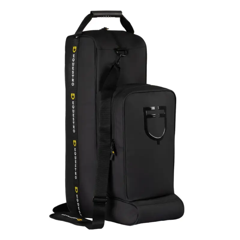 Acquista Ora Borsa per stivali e casco Equestro in tessuto tecnico