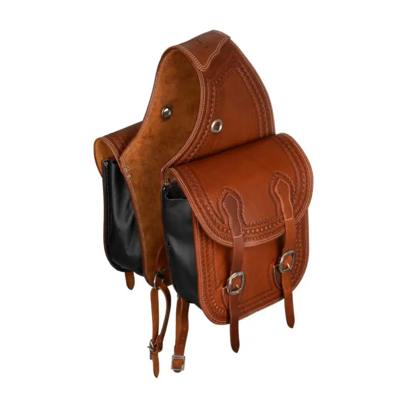 Borsa da sella Pool's Bisaccia Handtooled Solo Oggi
