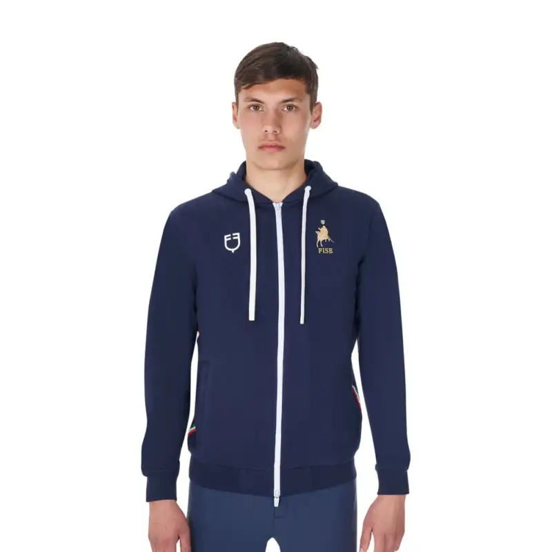 Must-Have Felpa in pile da uomo Equestro x FISE