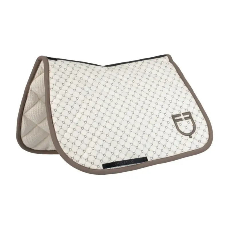 Sottosella da salto Equestro con monogramma stampato Offerta Limitata