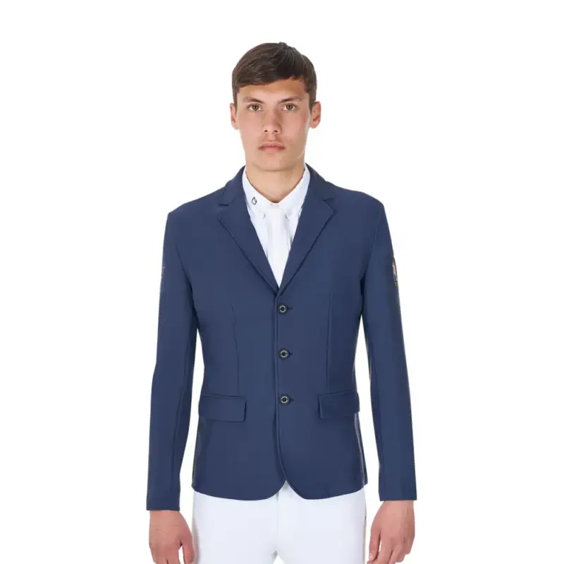 Economico Giacca da concorso uomo Equestro x FISE tre bottoni