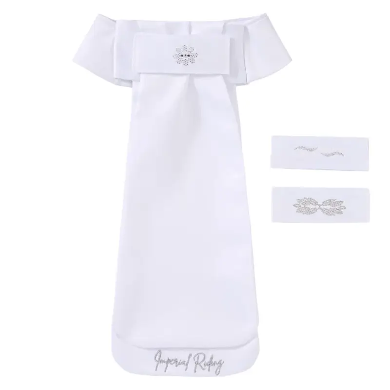Plastron con patch con paillettes e velcro Imperial Riding Basic donna Acquista Ora