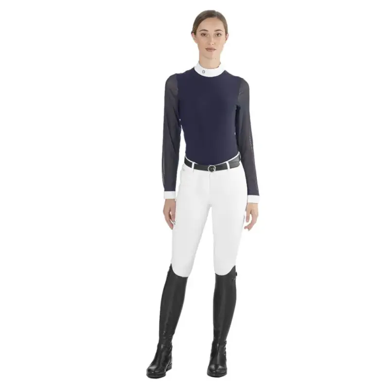 Polo da concorso Rita Ego7 a maniche lunghe da donna Ultimissimo Modello