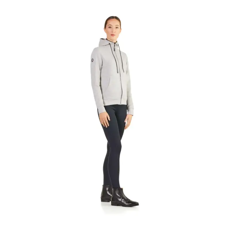 Felpa con cappuccio e zip Ego7 Z0W idrorepellente donna Spedito Oggi