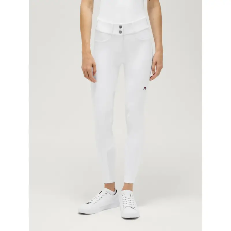 Pantaloni Tommy Hilfiger Equestrian Lea grip al ginocchio donna Pagamento Sicuro