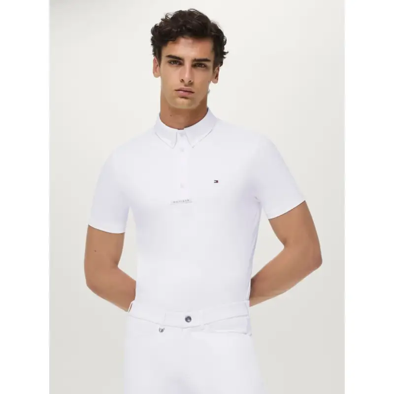 Compra Oggi Stesso Polo da concorso Alex Tommy Hilfiger Equestrian a maniche corte uomo