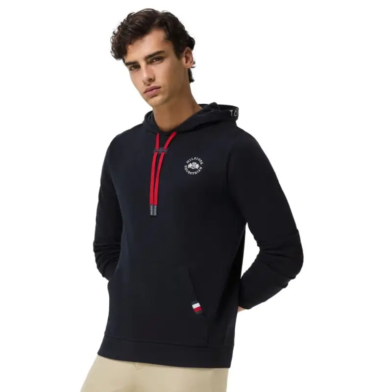 Felpa con cappuccio Tommy Hilfiger Equestrian Jackson da uomo A Buon Prezzo