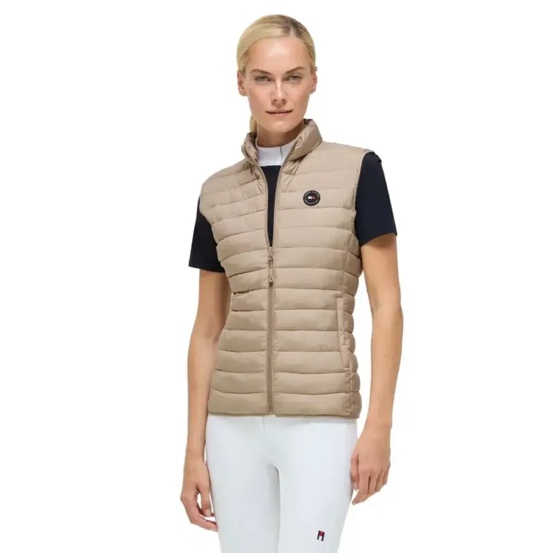 Gilet senza maniche trapuntato Tommy Hilfiger Equestrian Serano donna Più Venduto