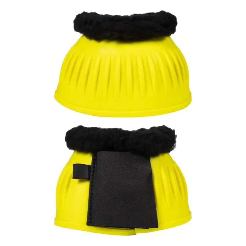 Affare Campanelle in gomma HKM Atlanta Neon con pelliccia
