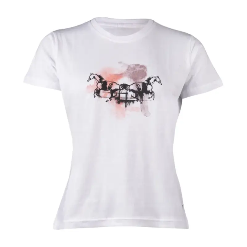Acquista Ora T-shirt HKM da donna Running Horse a maniche corte