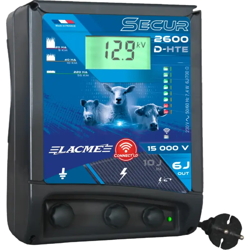 Elettrificatore Lacmé Secur 2600-D Connect'LD Direttamente Dal Produttore