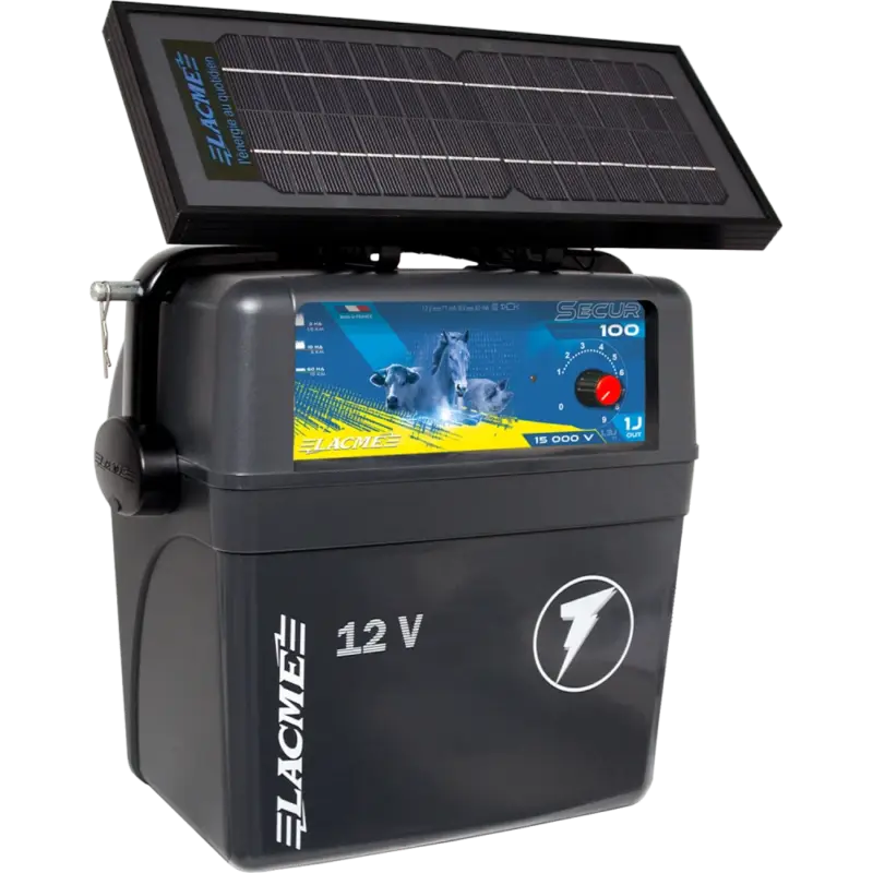 Elettrificatore solare Lacmé Securs Solis 7,2 W Must-Have