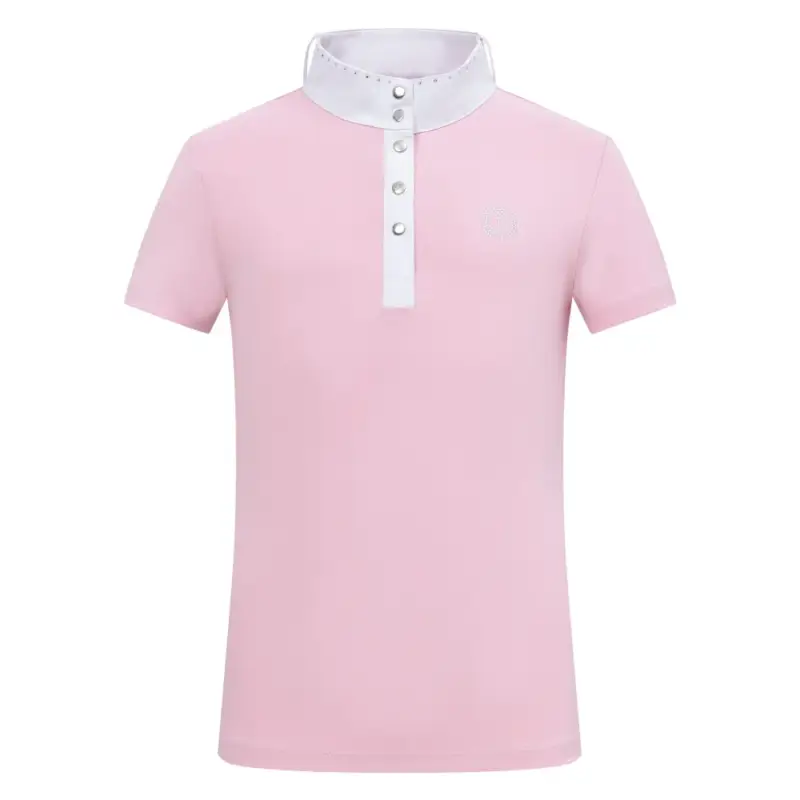 A Buon Prezzo Polo da competizione a maniche corte Imperial Riding Basic glam Kids