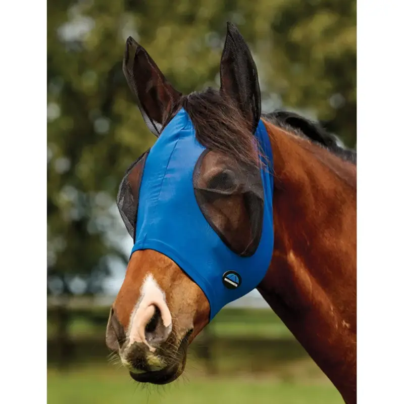 Maschera anti-mosche Weatherbeeta ComFiTec Deluxe Stretch con orecchie Ultime Pezzi