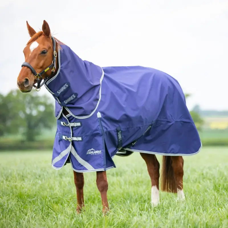 Solo Oggi Coperta da esterno Original Lite + copricollo Shires Highlander
