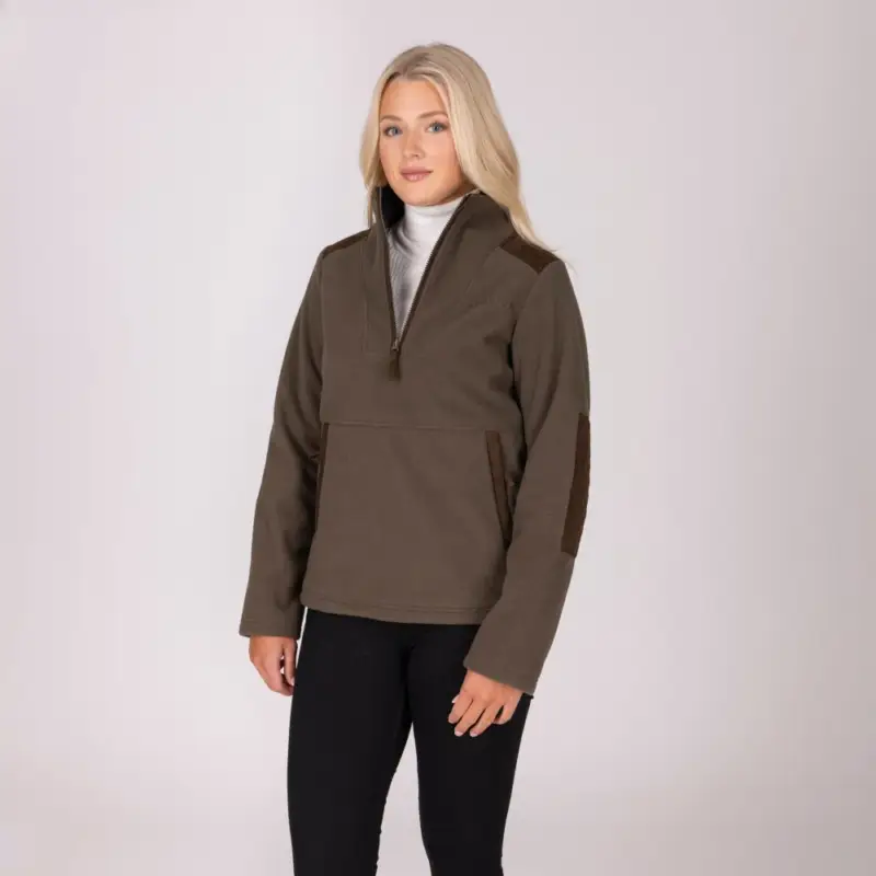 Scelto Dai Clienti Pile con zip a un quarto Heritage unisex Shires Aubrion