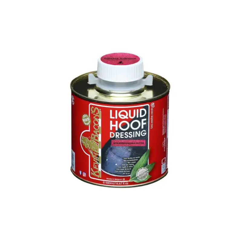 Olio per zoccoli Kevin Bacon's Hoof Dressing Liquido glitter Rosa Solo Oggi