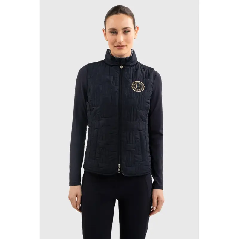 Gilet senza maniche Harcour Quickstara Reversibile Donna CSIO La Baule Direttamente Dal Produttore