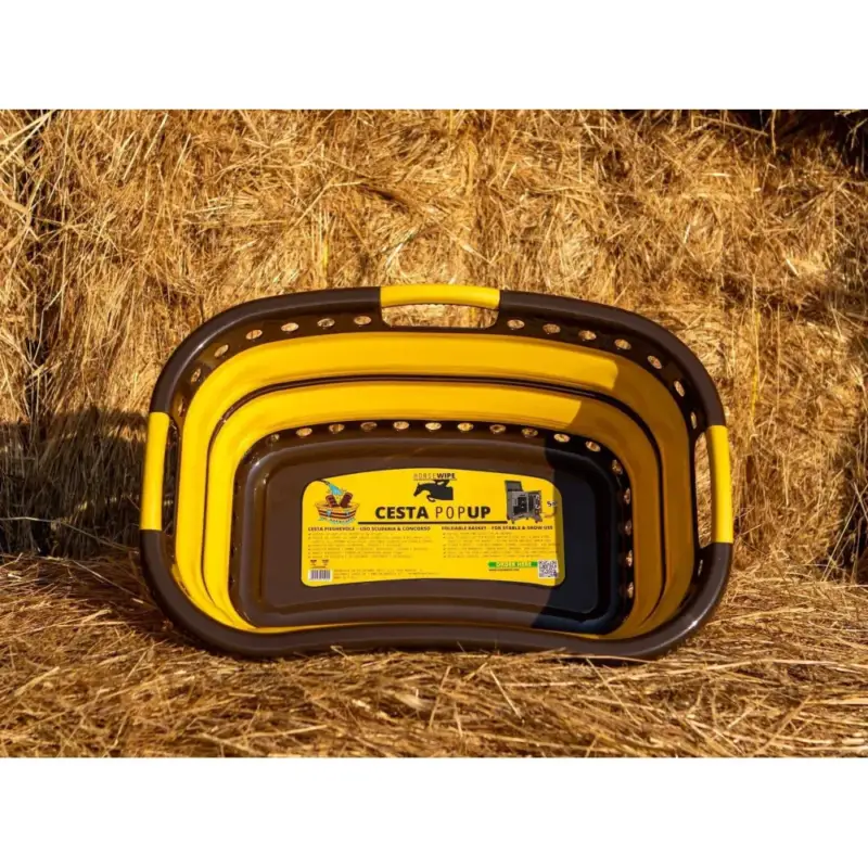 Nuova Collezione Cestino pieghevole Horsewipe